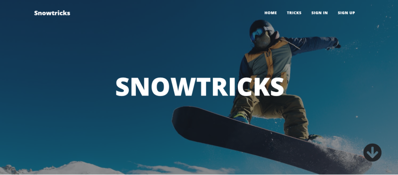 image de mon projet en symfony